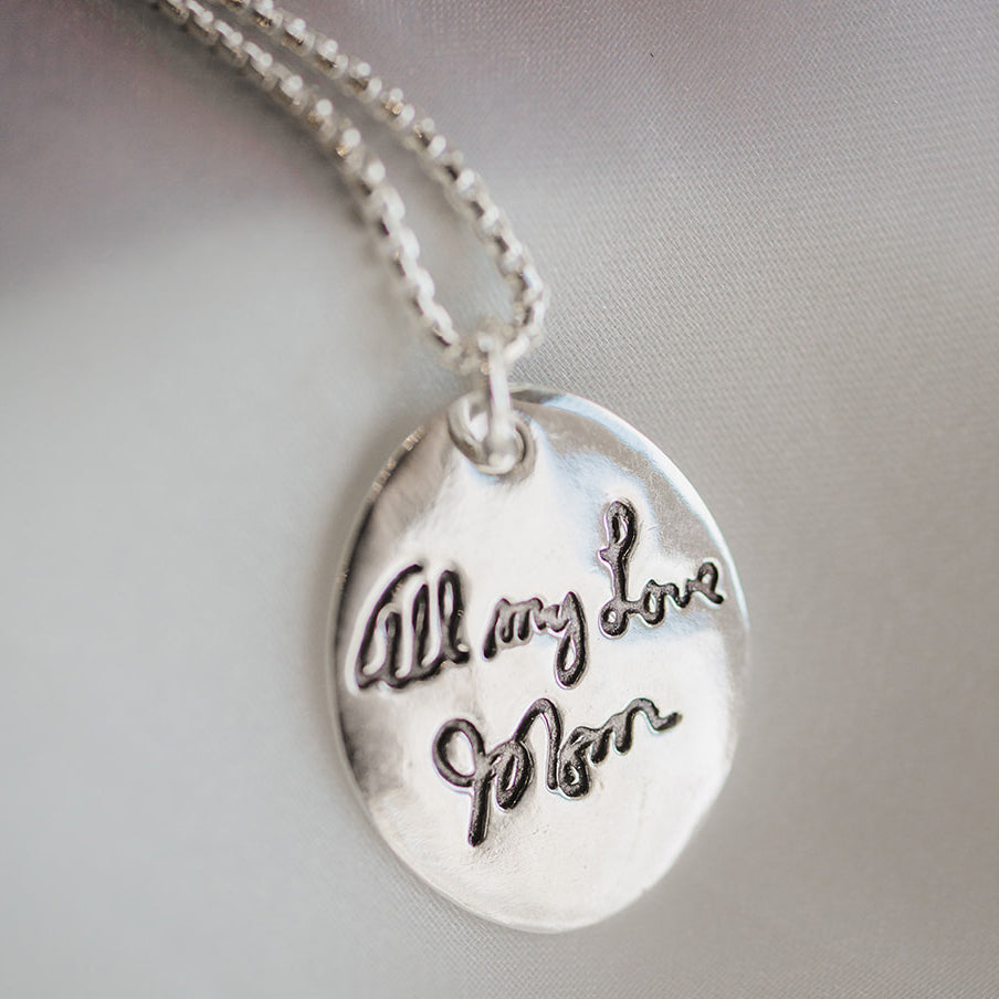 Handwriting Pendants